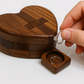 Entiquo Wooden Heart Puzzle Everlasting Gift